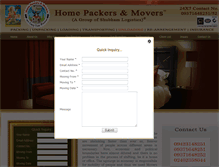 Tablet Screenshot of homepackandmove.com